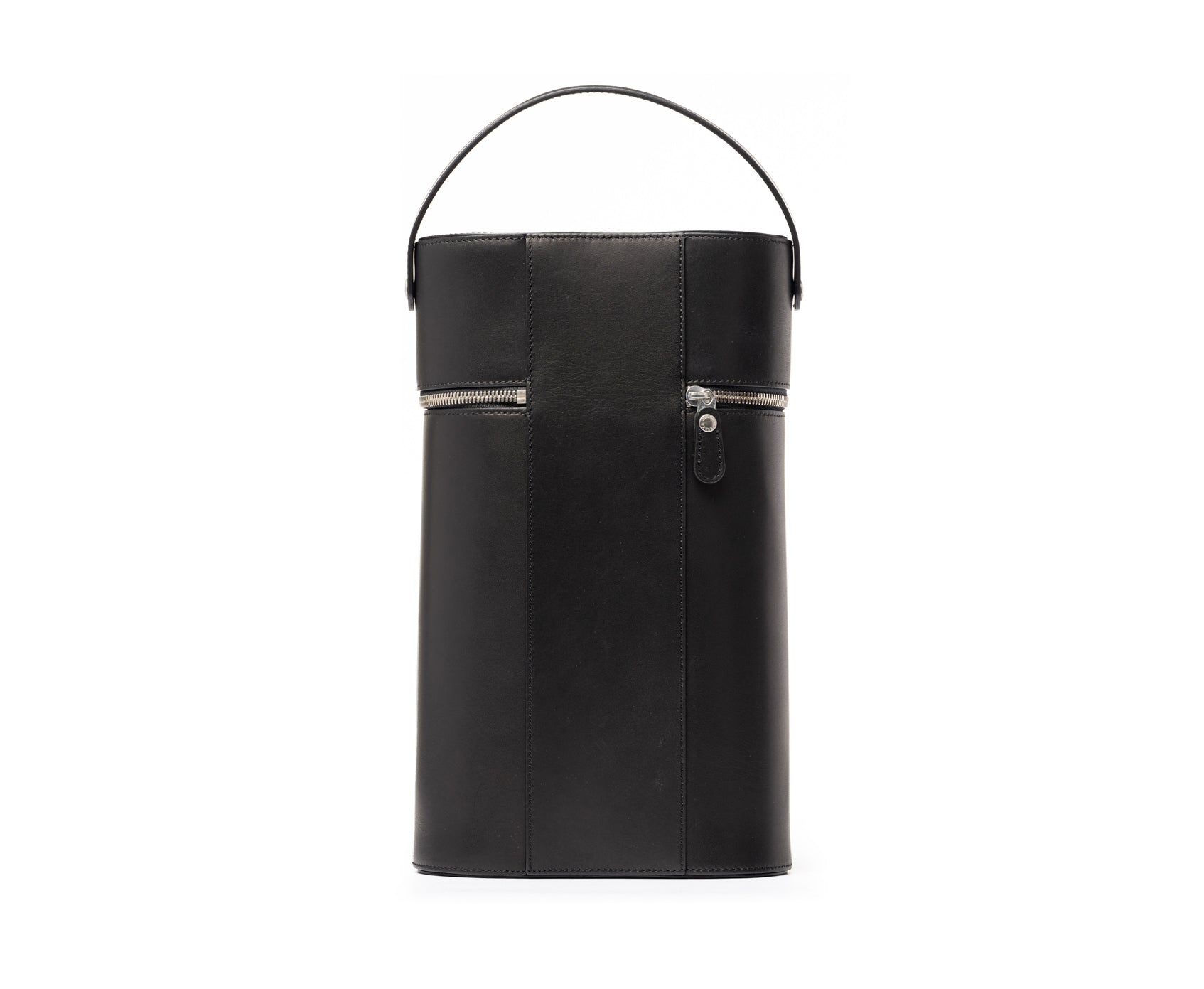 Pairing No. 285 | Black Leather Wine Carrier