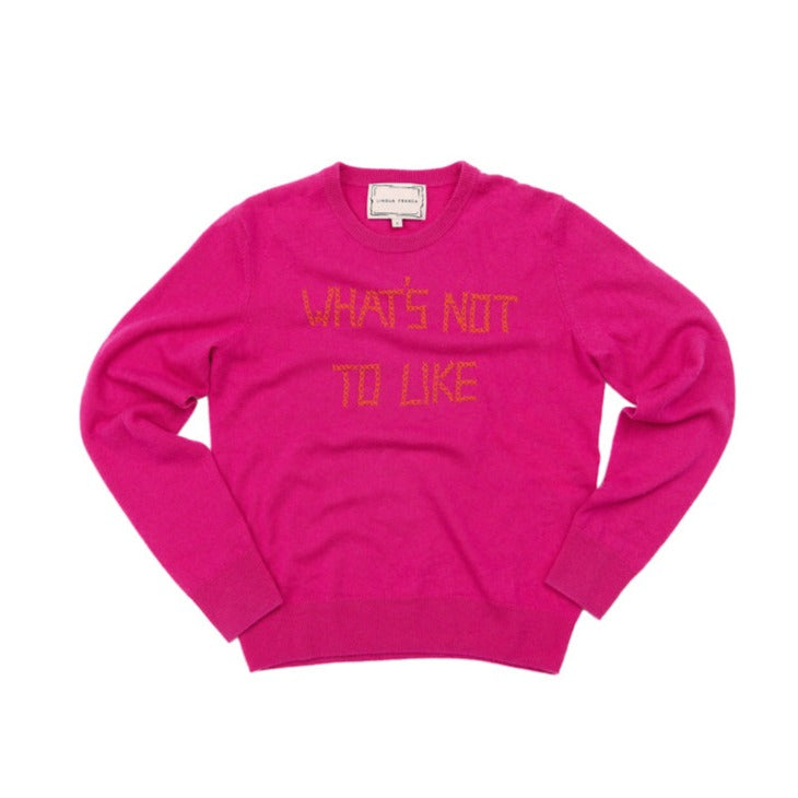 What's Not to Like Crewneck Sweater Lingua Franca NYC   
