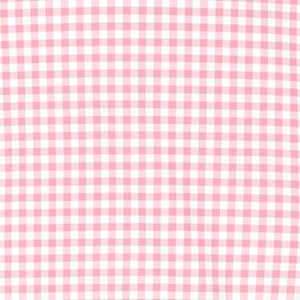 Baby Girl's Pink Guava Gingham Bubble Romper