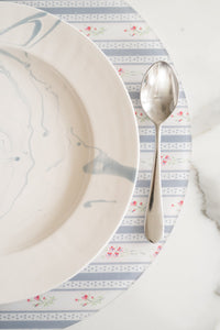 James Vintage Floral Stripe Placemat