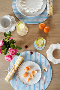 Mabel Vintage Floral Stripe Placemat