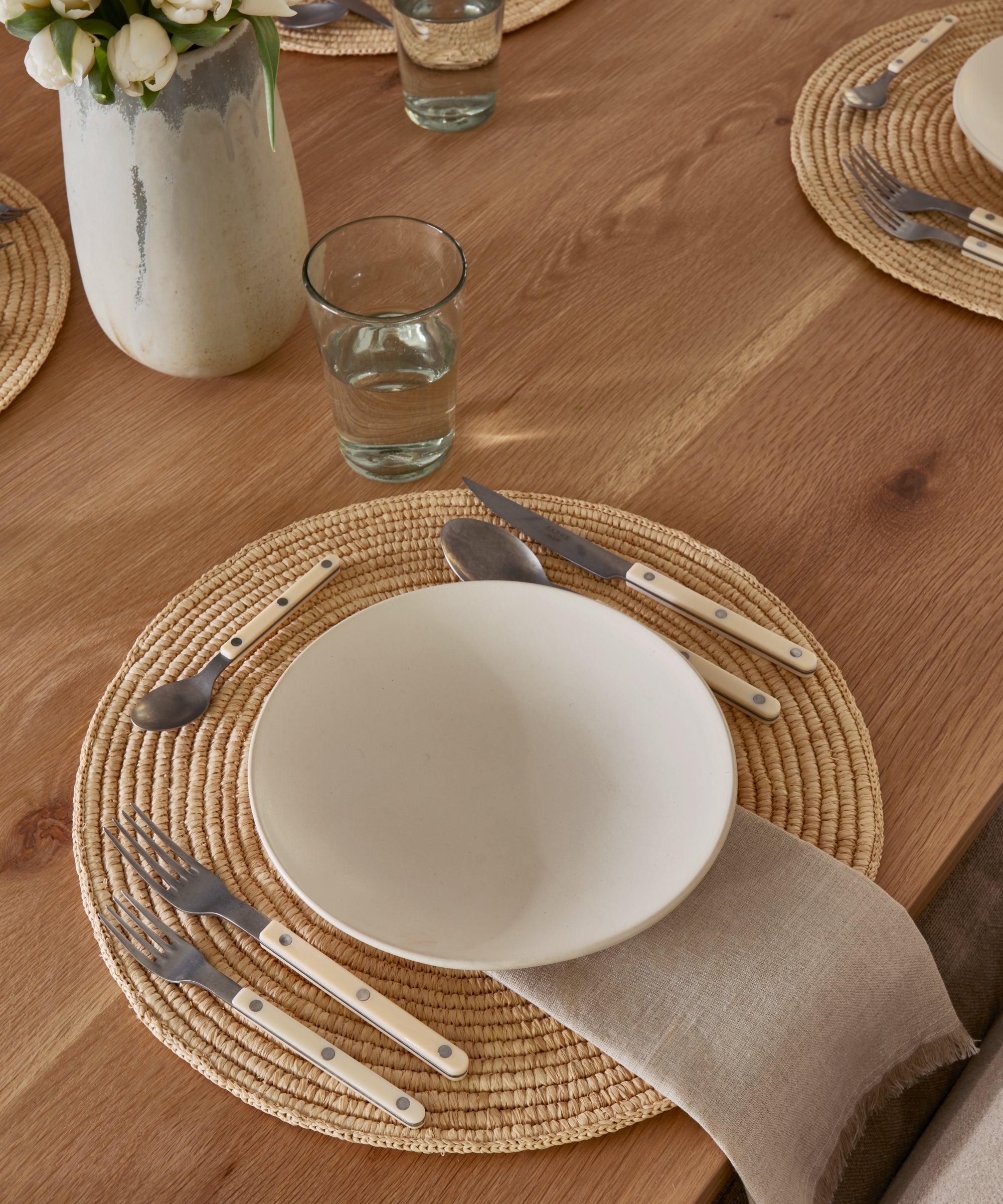 Braided Raffia Placemat
