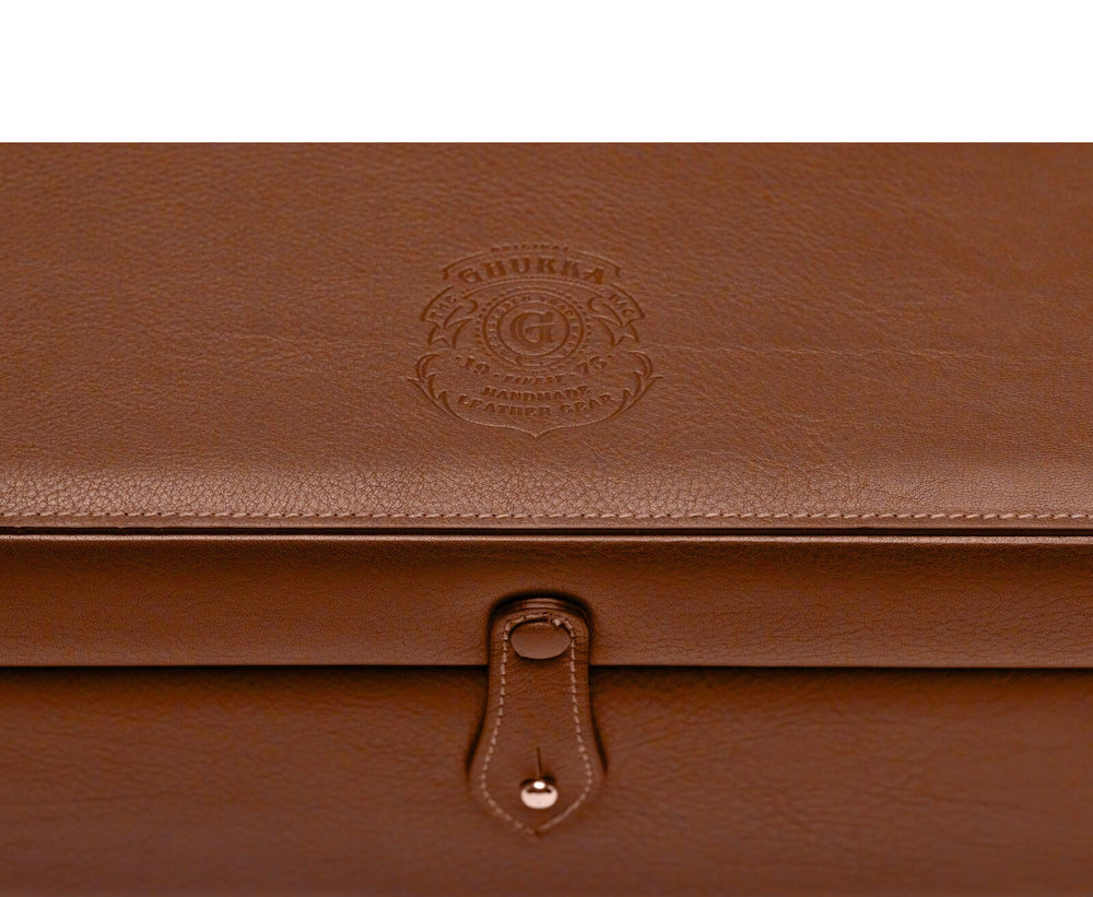 Raj Box | Vintage Chestnut Leather - Ghurka