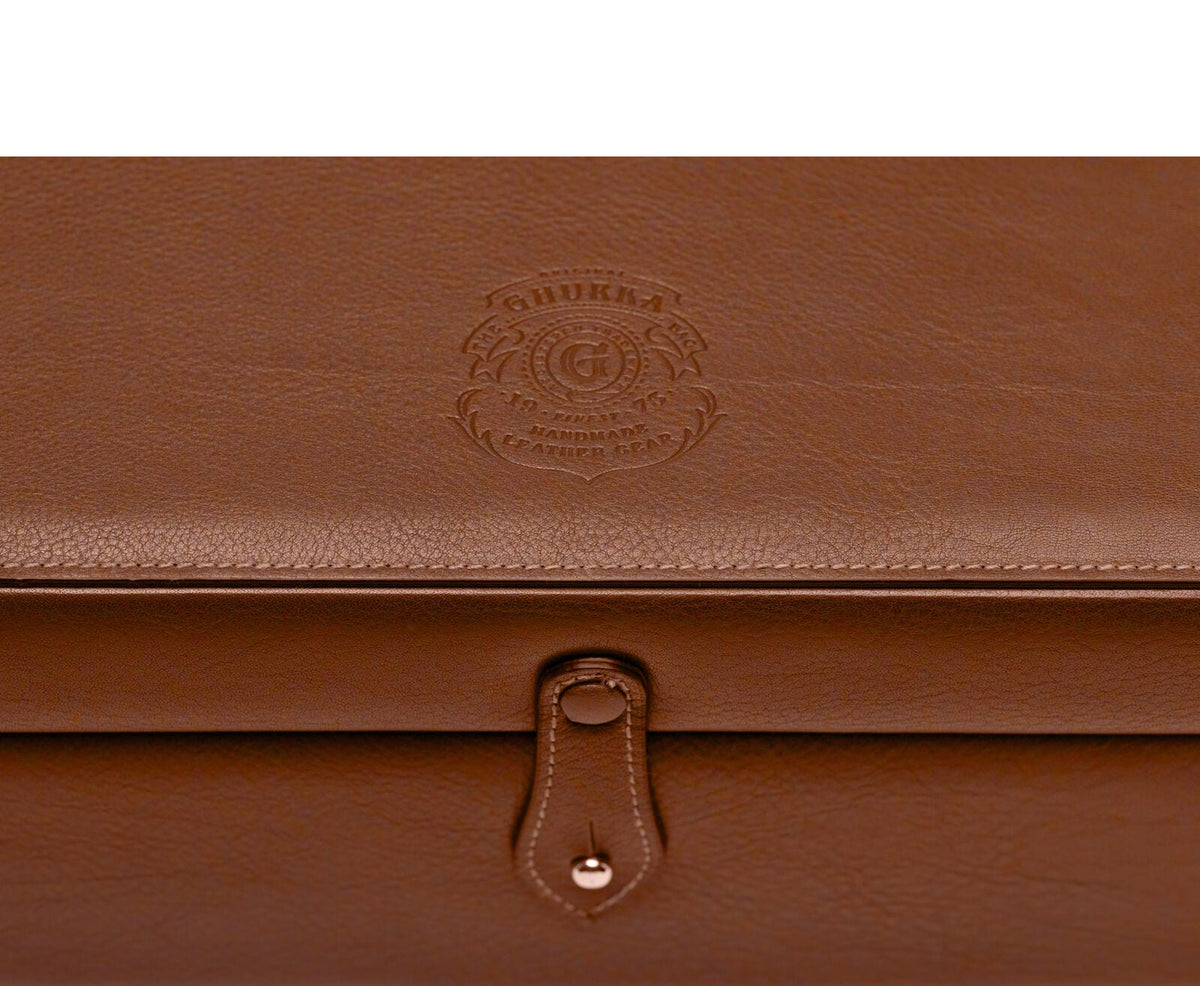 Raj Box | Vintage Chestnut Leather - Ghurka