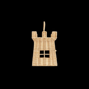 Rattan Castle Bag