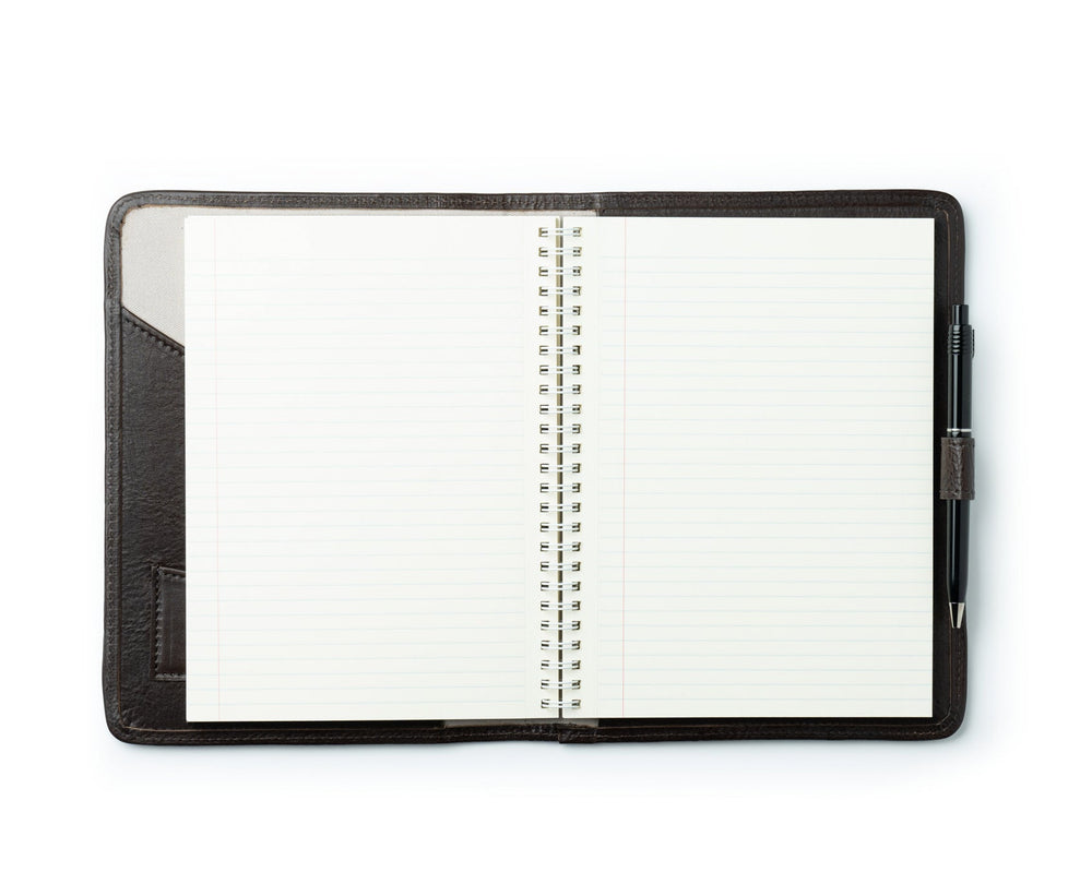 Refillable Journal | Vintage Walnut Leather