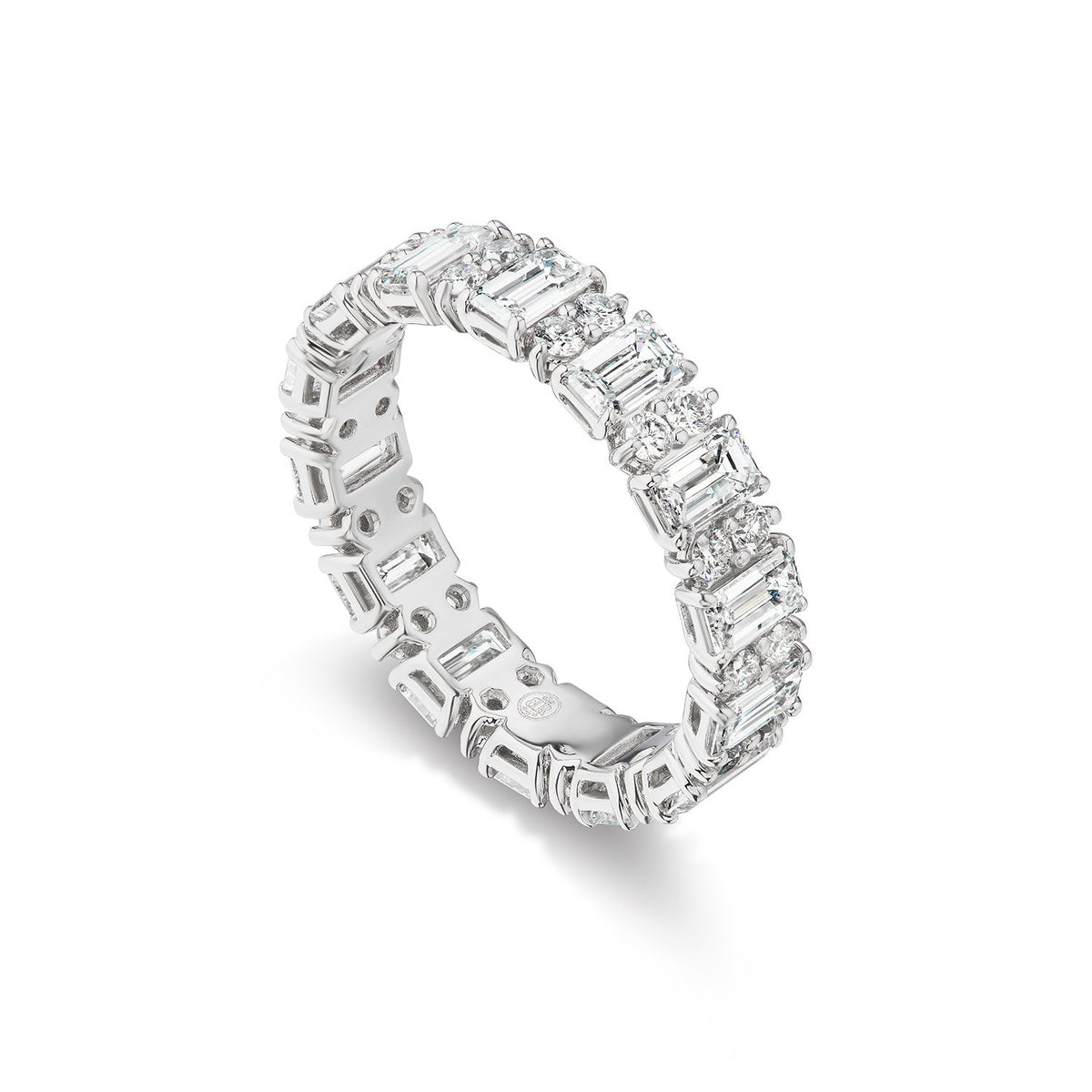 Constellation Mixed Cut Diamond Eternity Band