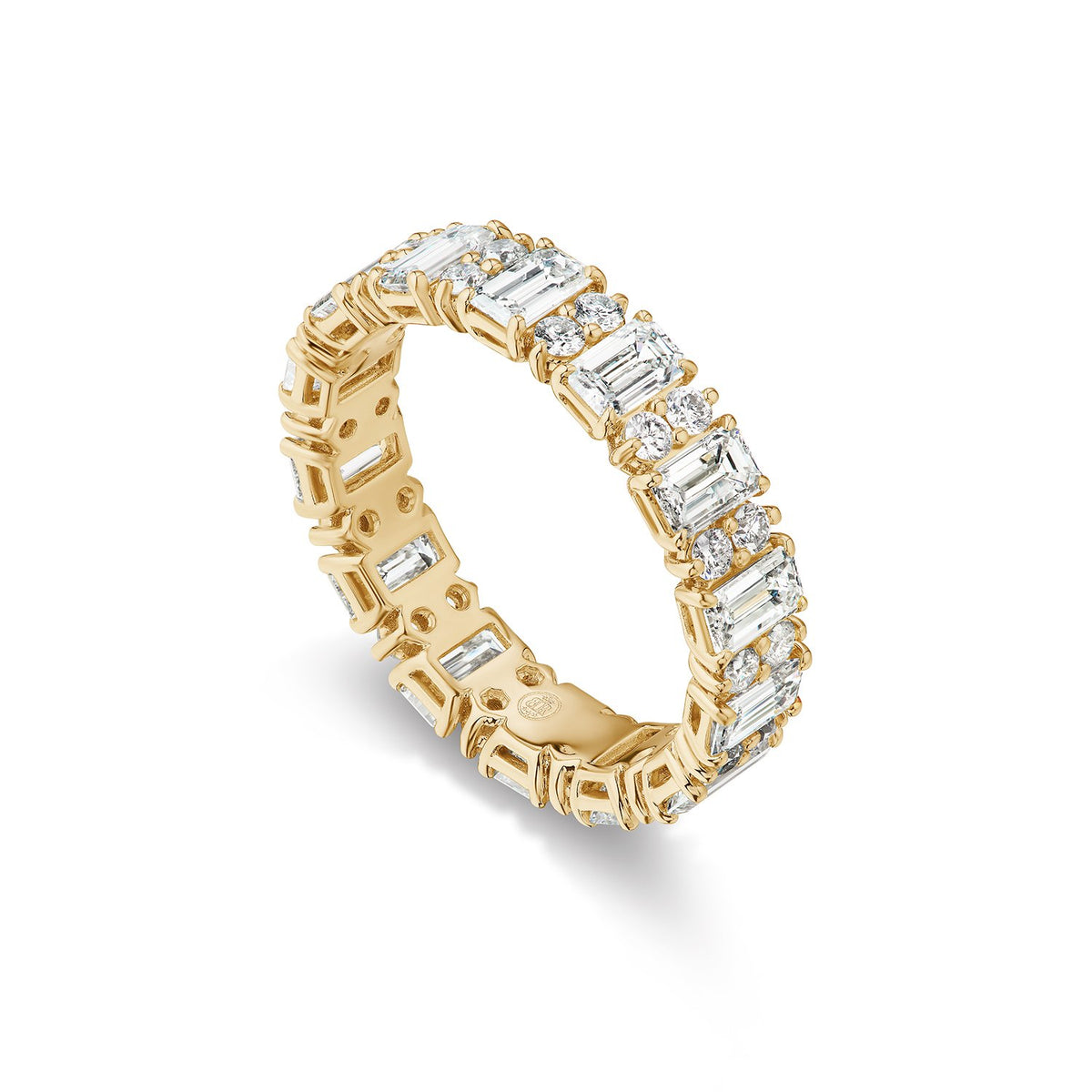 Constellation Mixed Cut Diamond Eternity Band