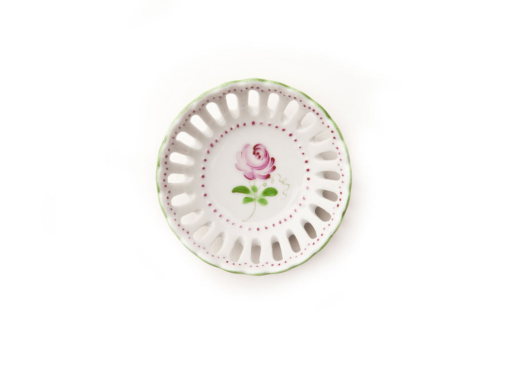 Smell The Roses Ring Dish