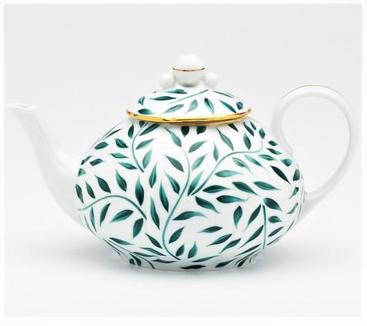 Spring Leaves - Teapot