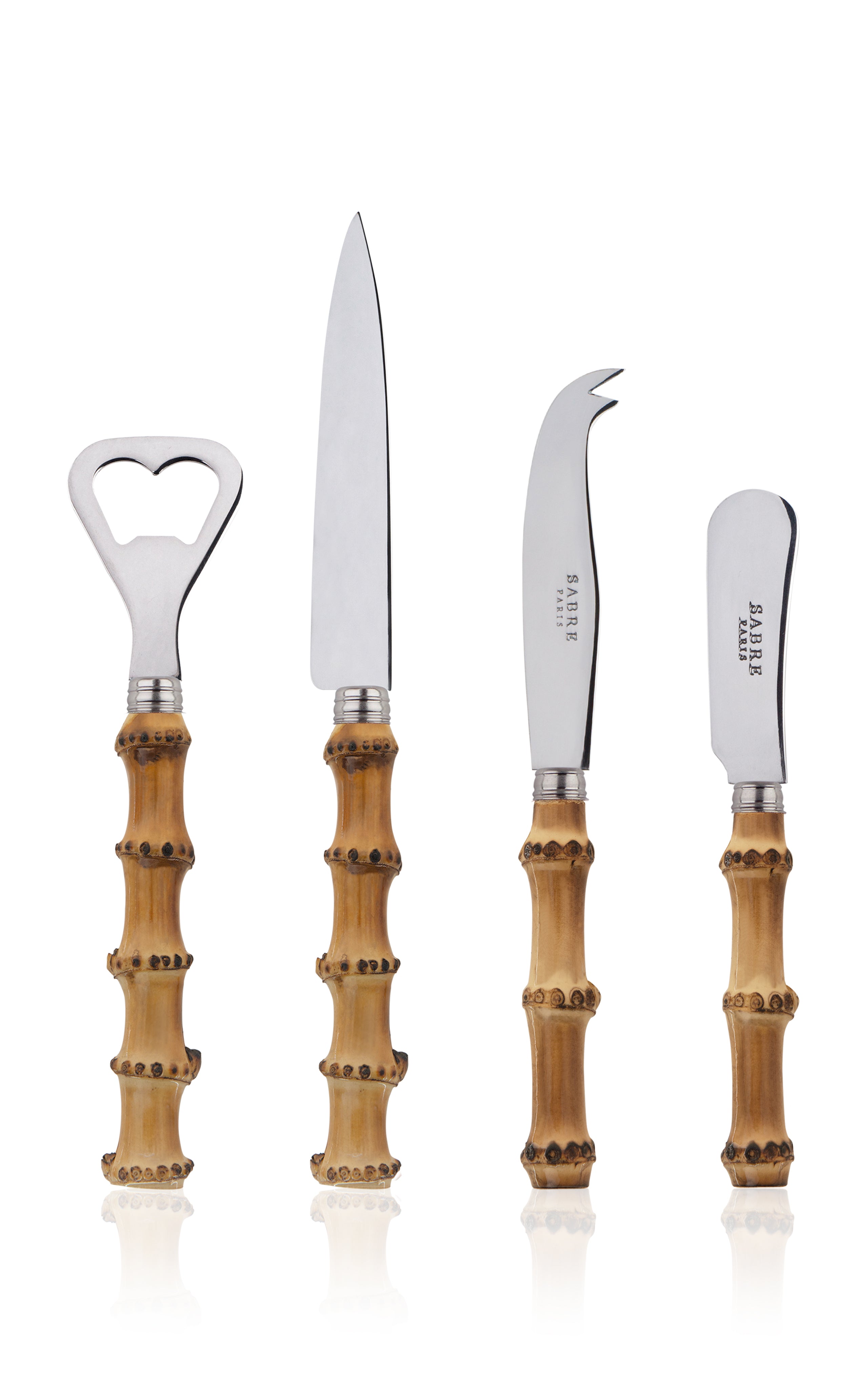 Bamboo Four-Piece Aperitif Set