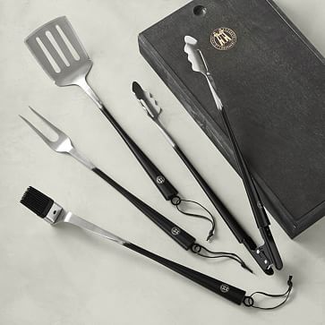 Carbon 6 4-Piece Grill Set