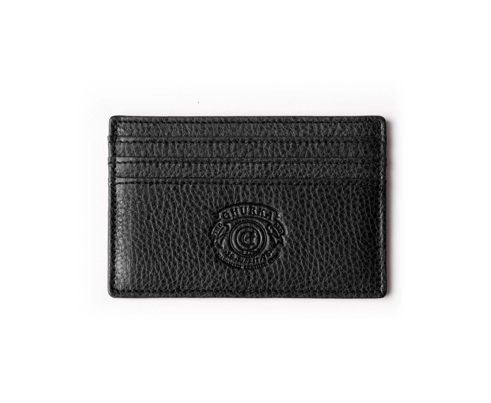 Slim Credit Card Case No. 204 in Vintage Walnut Leather Slim Credit Card Case No. 204 in Vintage Walnut Leather