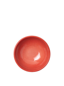 Casa Coral Small Bowl With Coral Glaze