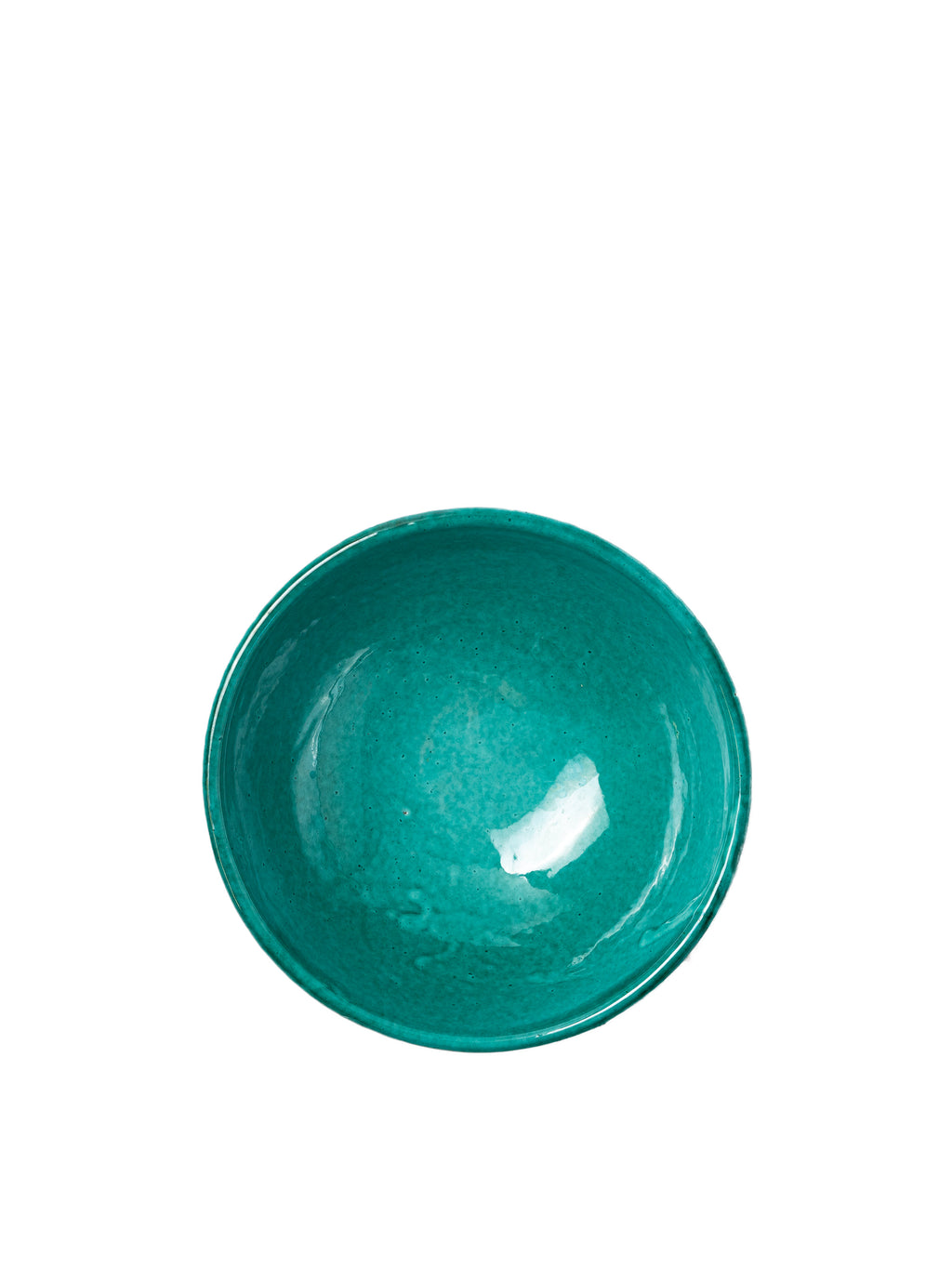 Casa Verde Small Bowl with Green Glaze