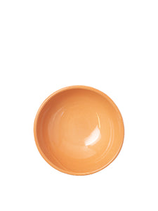 Casa Melocoton Small Bowl with Peach Glaze