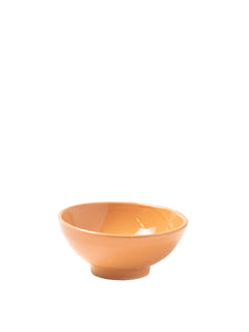 Casa Melocoton Small Bowl with Peach Glaze