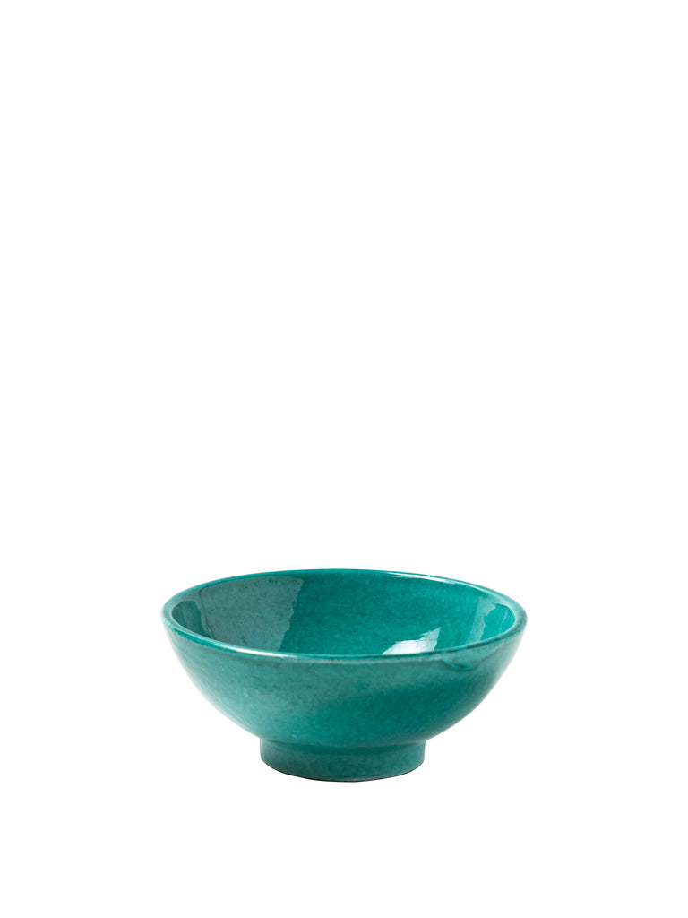 Casa Verde Small Bowl with Green Glaze
