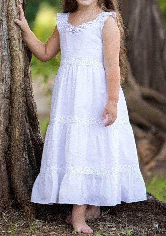 Sophia White Lace Dress