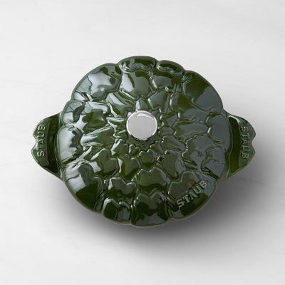 Staub Enameled Cast Iron Artichoke Cocotte