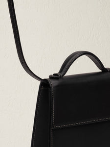The Small Top Handle in Nappa Leather
