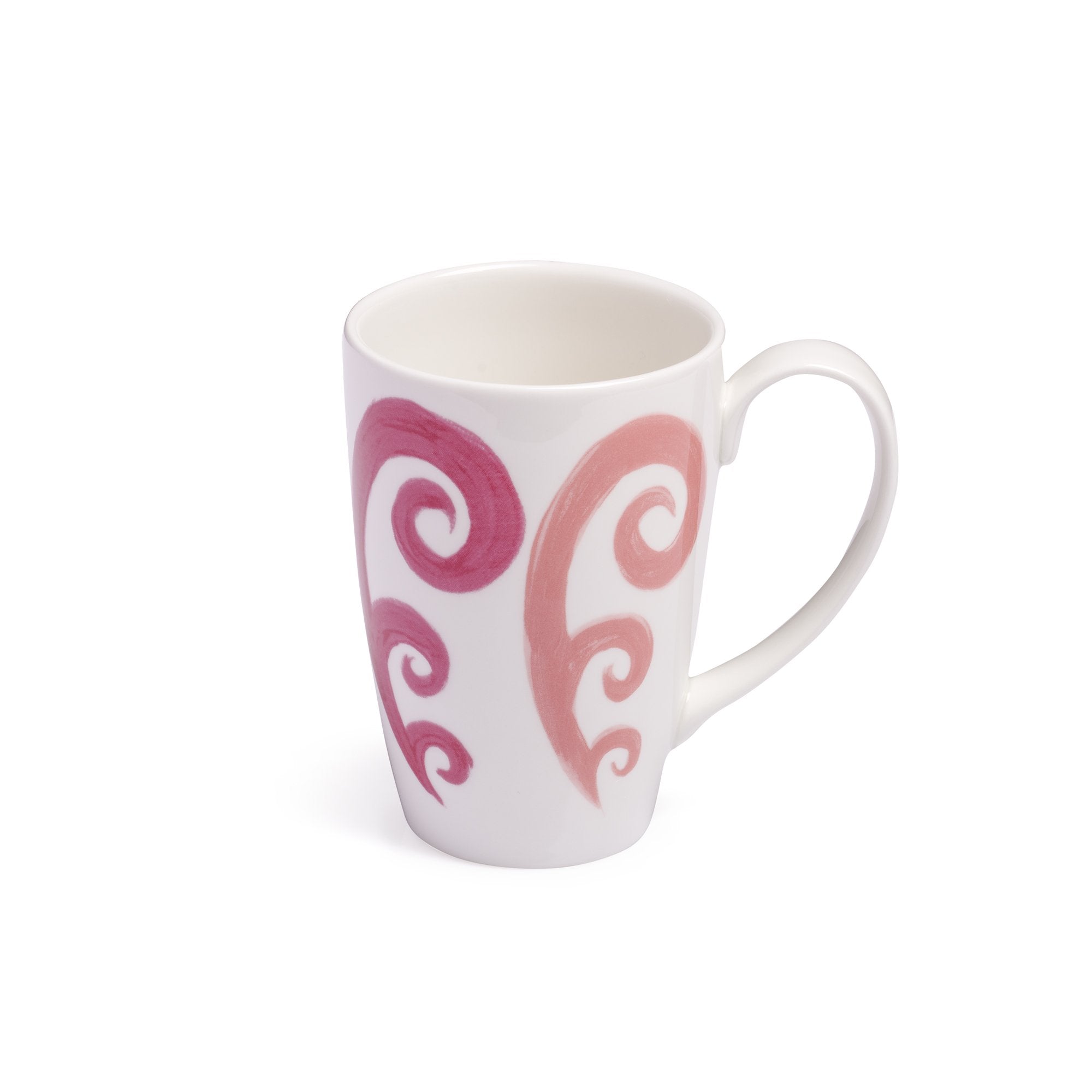 Athenee Two Tone Pink Peacock Mug