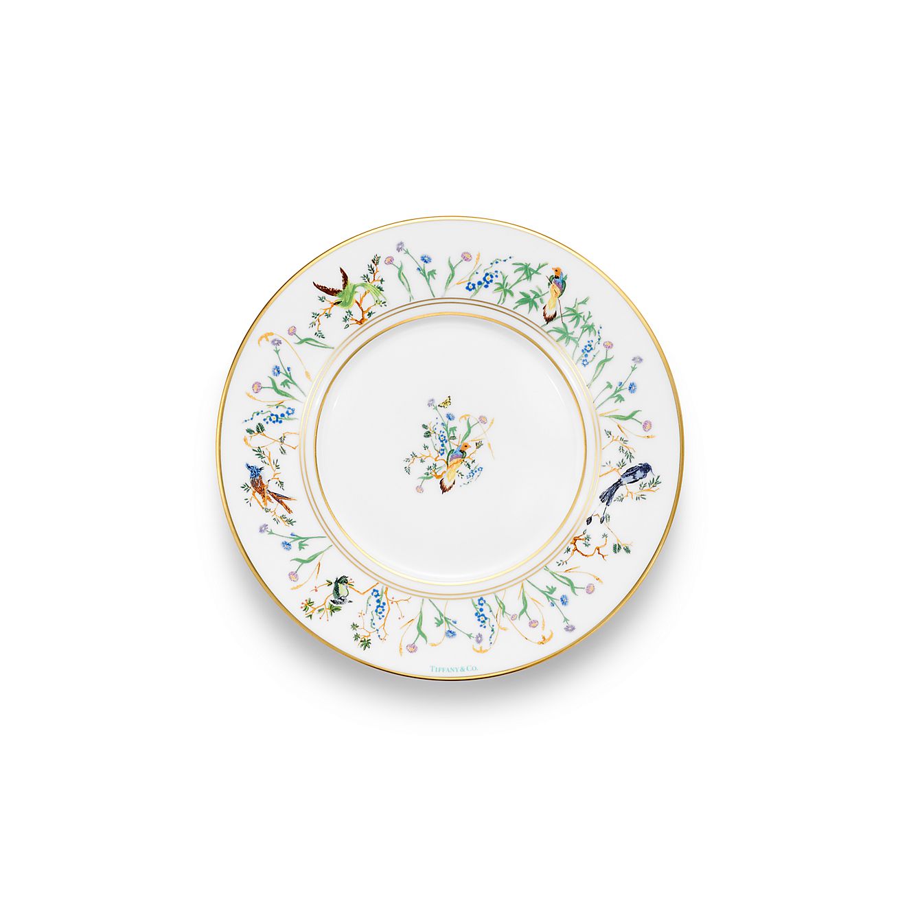 Audubon Bread and Butter Plate in Porcelain