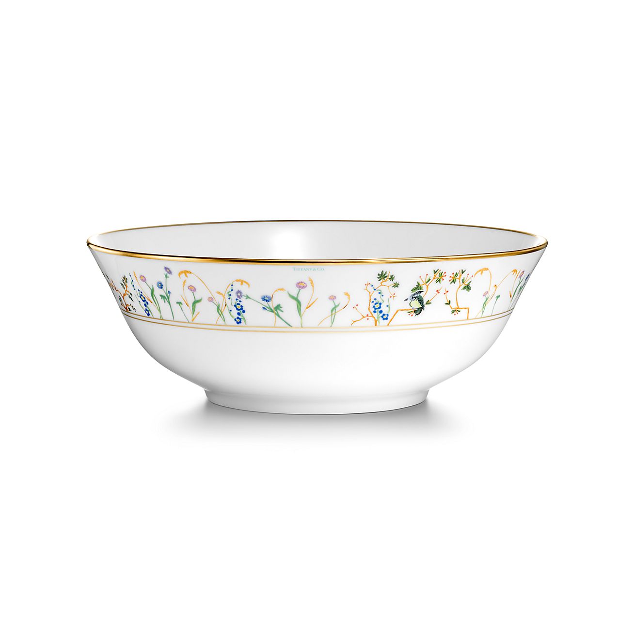 Audubon Serving Bowl in Porcelain