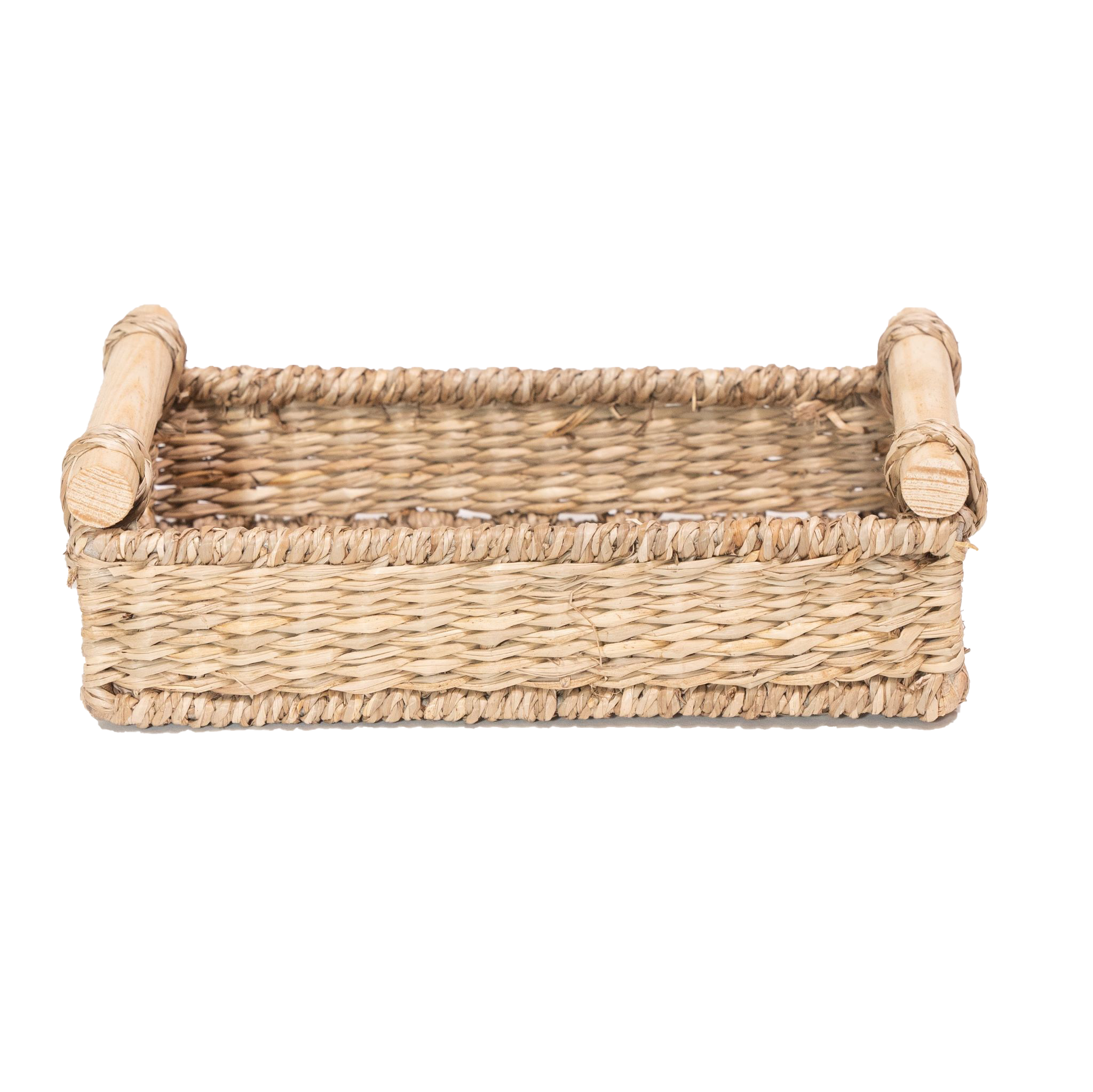 Seagrass Guest Towel Holder