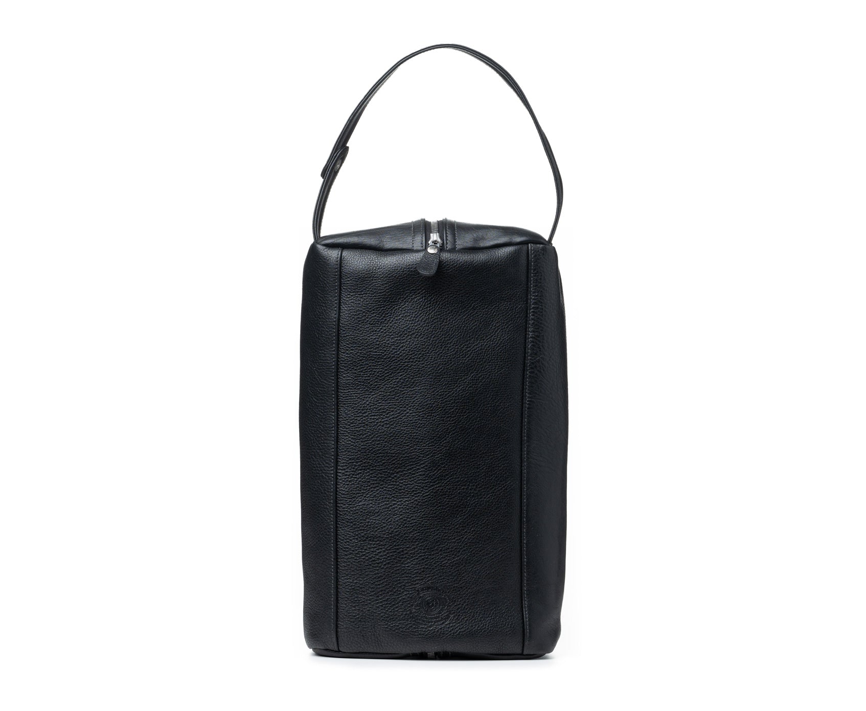 Travel Shoe Kit | Vintage Black Leather