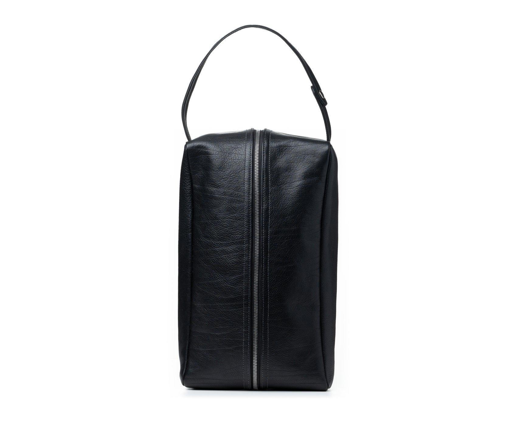 Travel Shoe Kit | Vintage Black Leather
