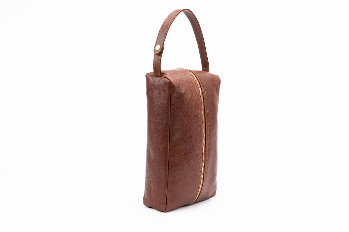 Travel Shoe Kit | Vintage Chestnut Leather