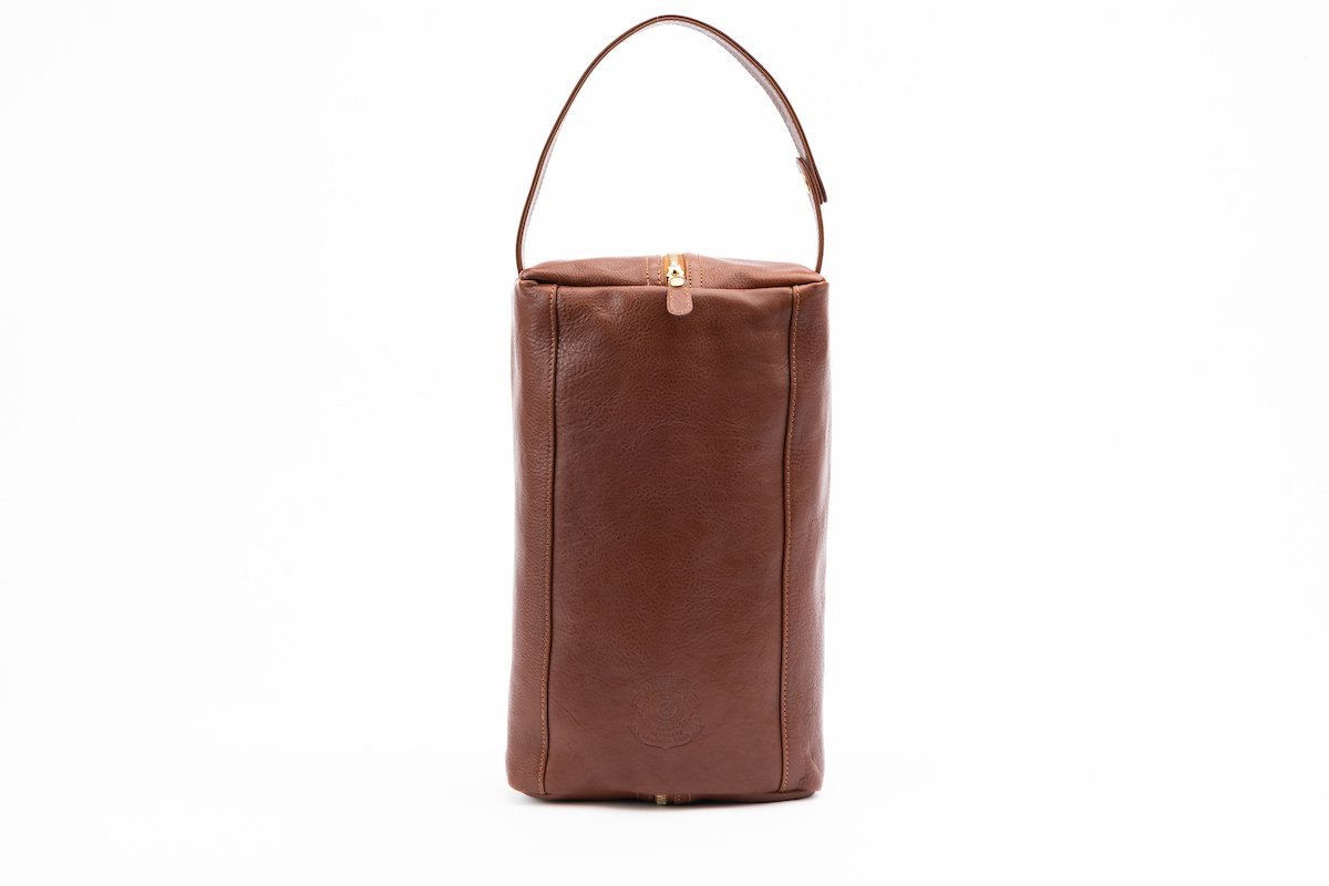 Travel Shoe Kit | Vintage Chestnut Leather