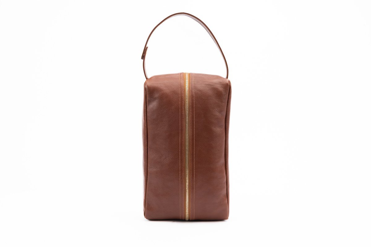 Travel Shoe Kit | Vintage Chestnut Leather