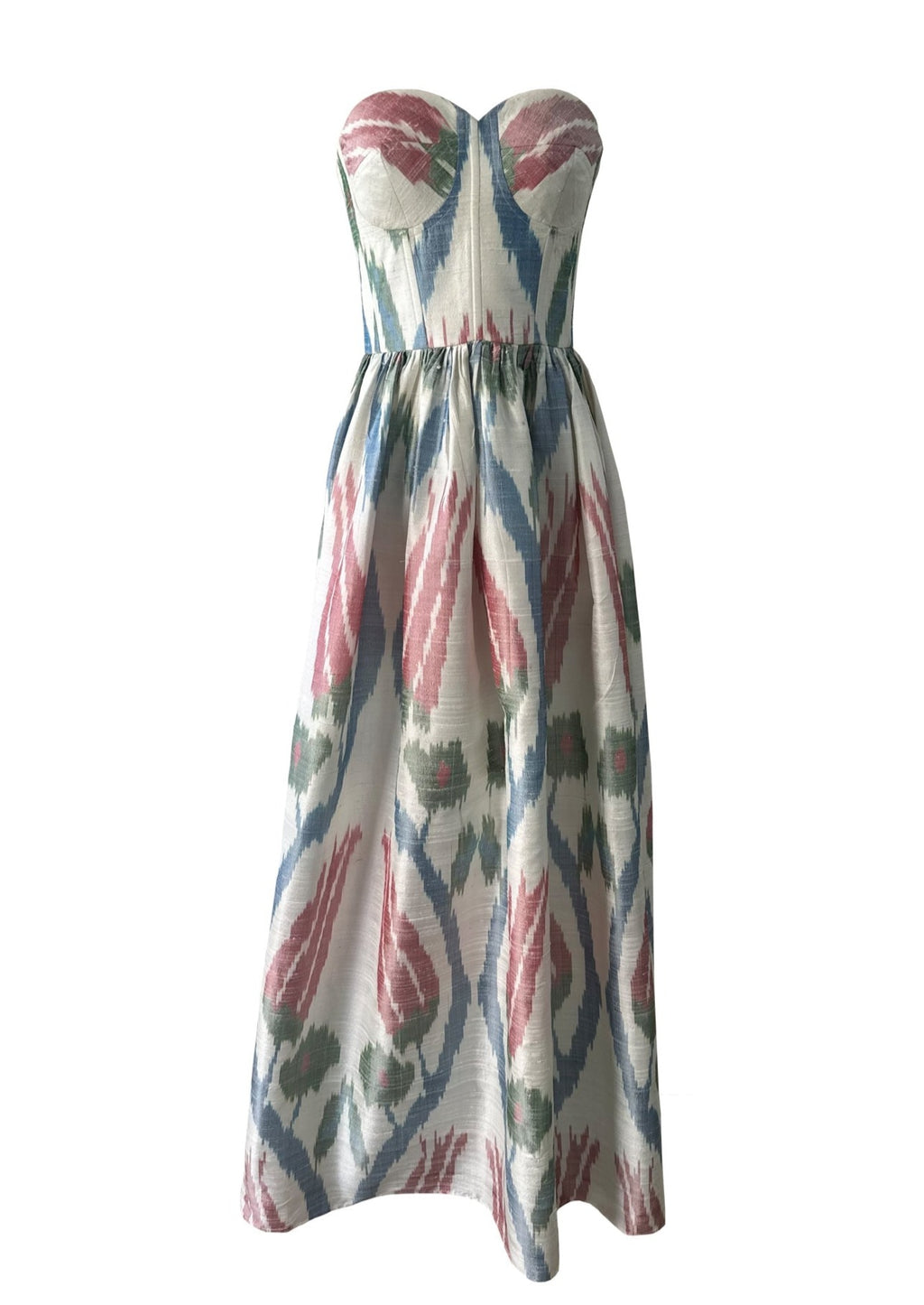 silk tulip dress Mint Satin Tulip Maxi Dress