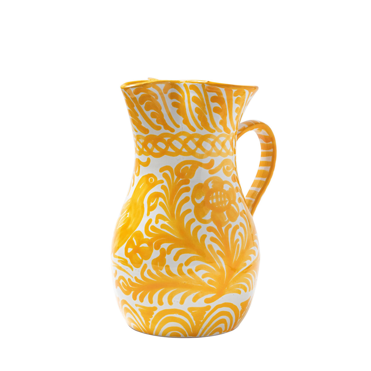 Casa Amarilla Large Pitcher with Hand-painted Designs
