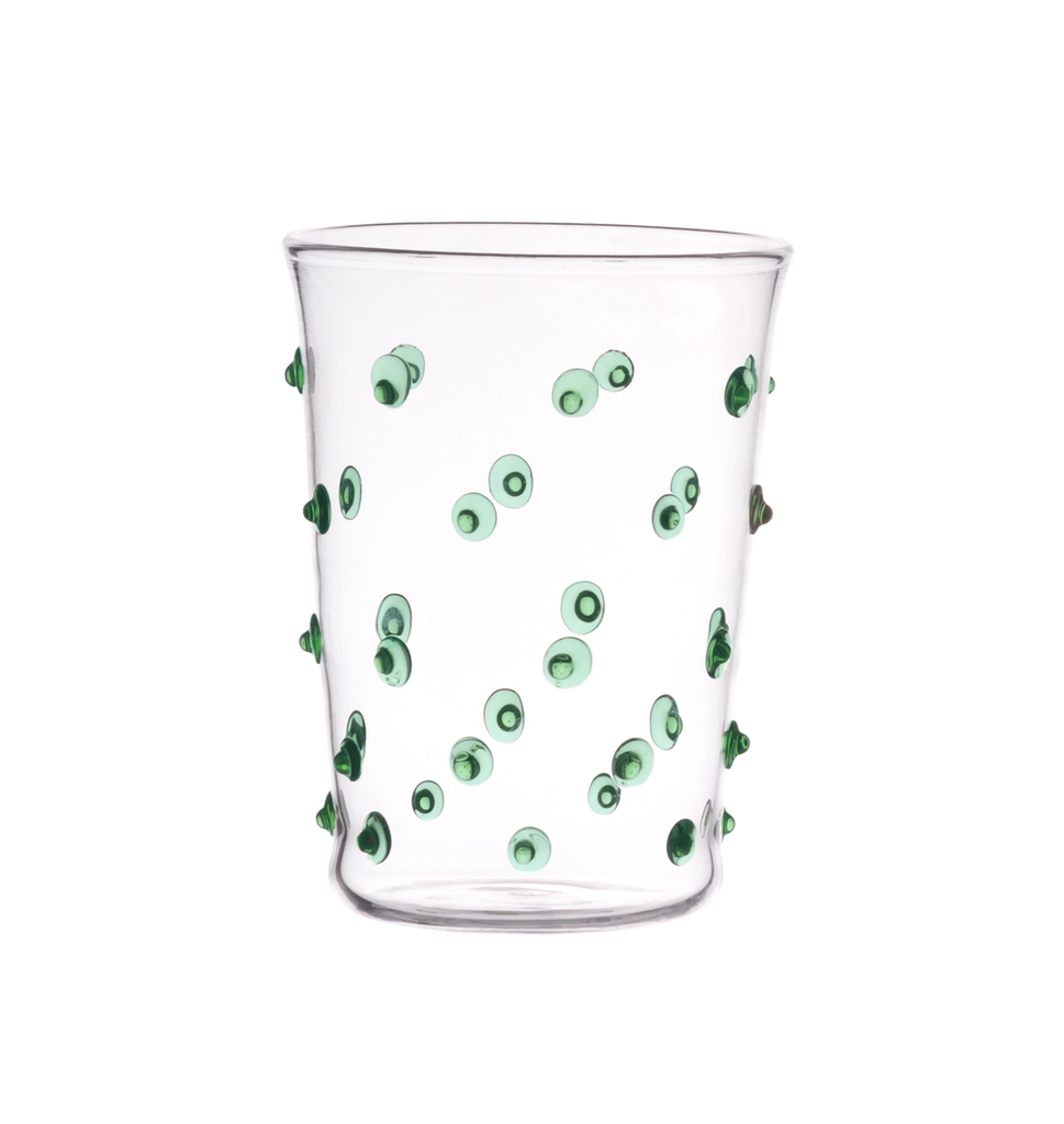 Green Pom Tumbler - Set of Four - Issy Granger