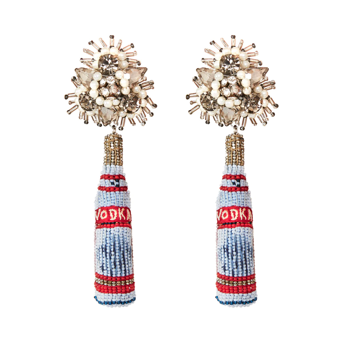 Vodka Bottle Earring