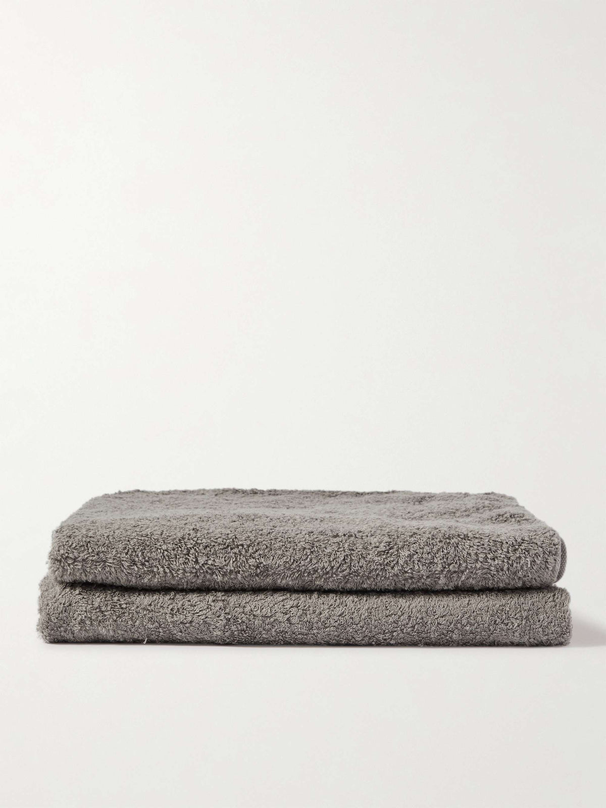 BY JAPAN + SyuRo Set of Two Small Organic Cotton-Terry Bath Towels