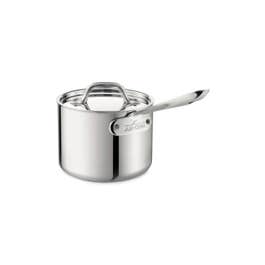 D3 Stainless 3-ply Bonded Cookware, Sauce Pan with lid, 1.5 quart