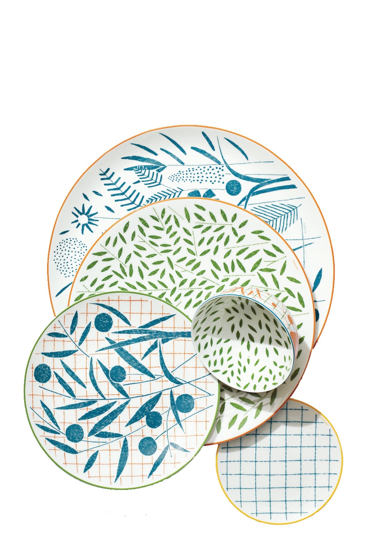 "A Walk in the Garden" 2-Piece Place Setting