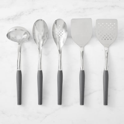 5-piece Prep Tools Stainless-Steel Utensils Collection