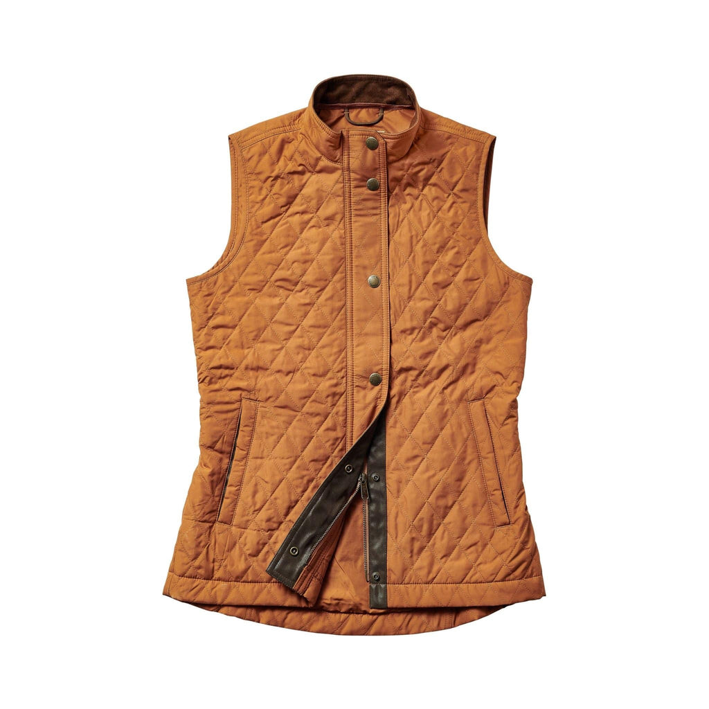 Relativity Quilted Vest Womens Plus Size 2X White Full Zip Pockets
