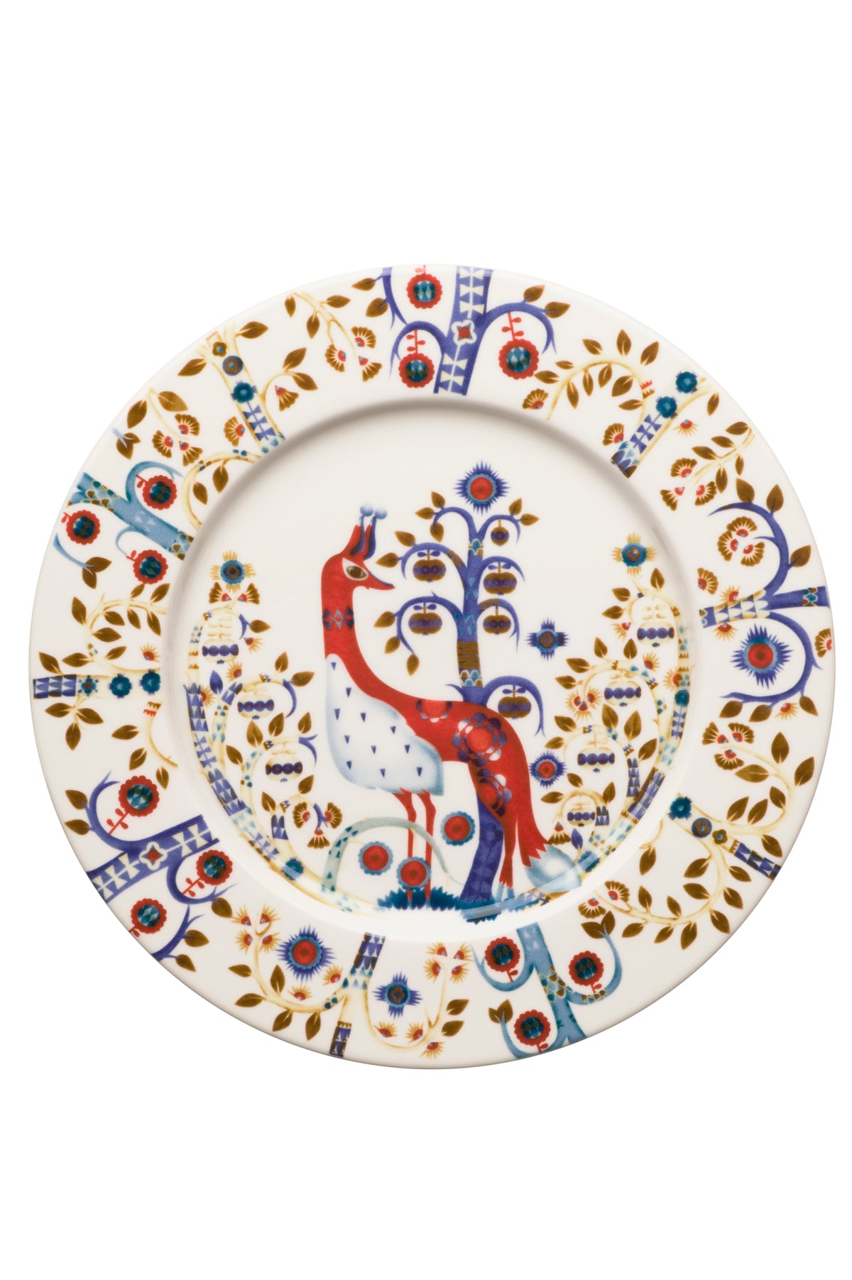 Taika Salad Plate Flat 8.75" in White