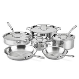 10 Piece Pots and Pans Cookware Set