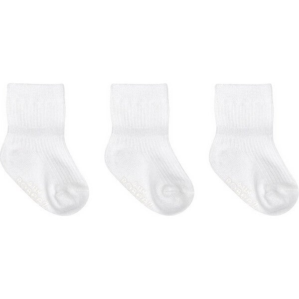 Boden's Trio Socks, White